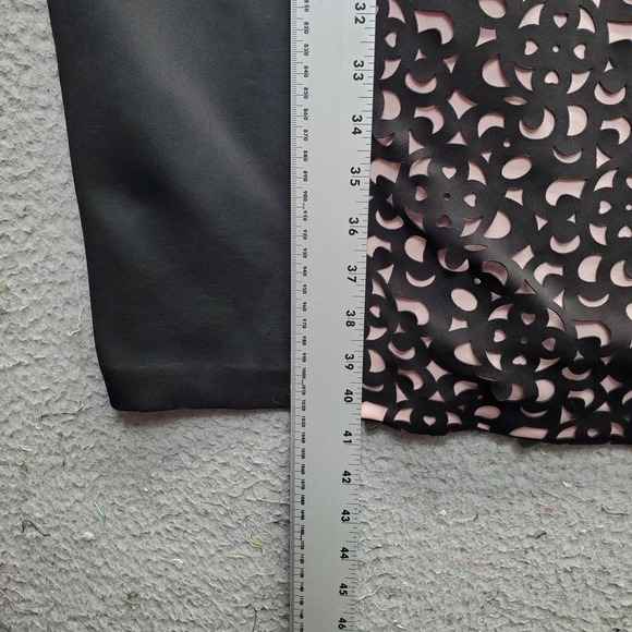 Connected Apparel Bodycon Dress Womens 20W Black Nude‎ Lace Stretch Back Zip - Picture 4 of 9